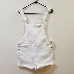 Calvin Klein raw hem shortalls